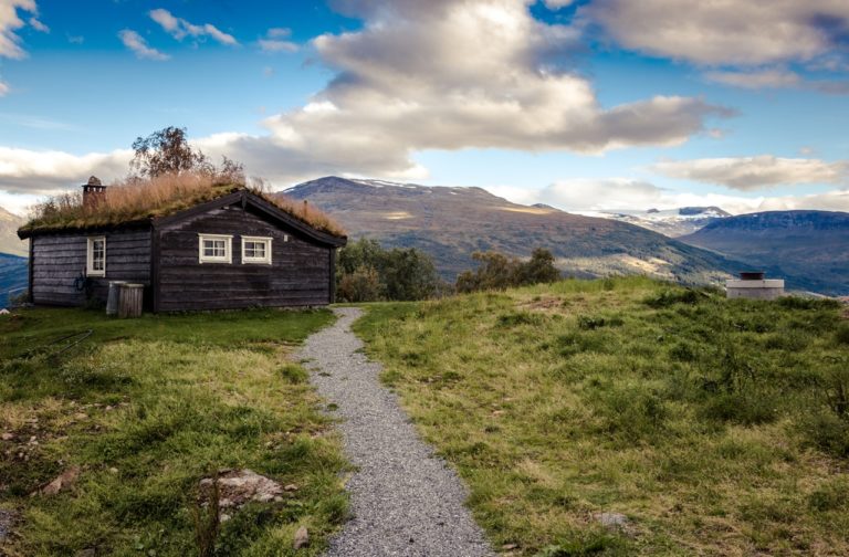 Træhytte i norge